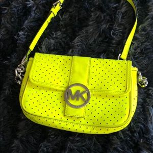 Michael Kors Lime Neon Crossbody